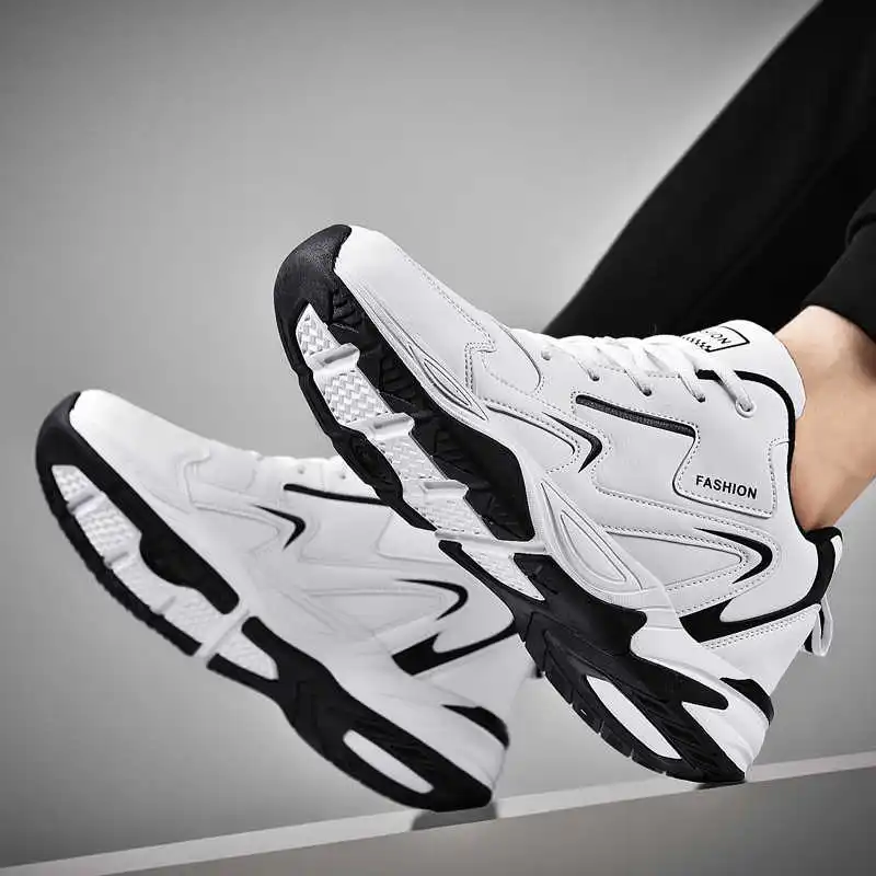 Tech Office Wear Men - Cold-proof Spring Gym Sneakers Casual Loafers