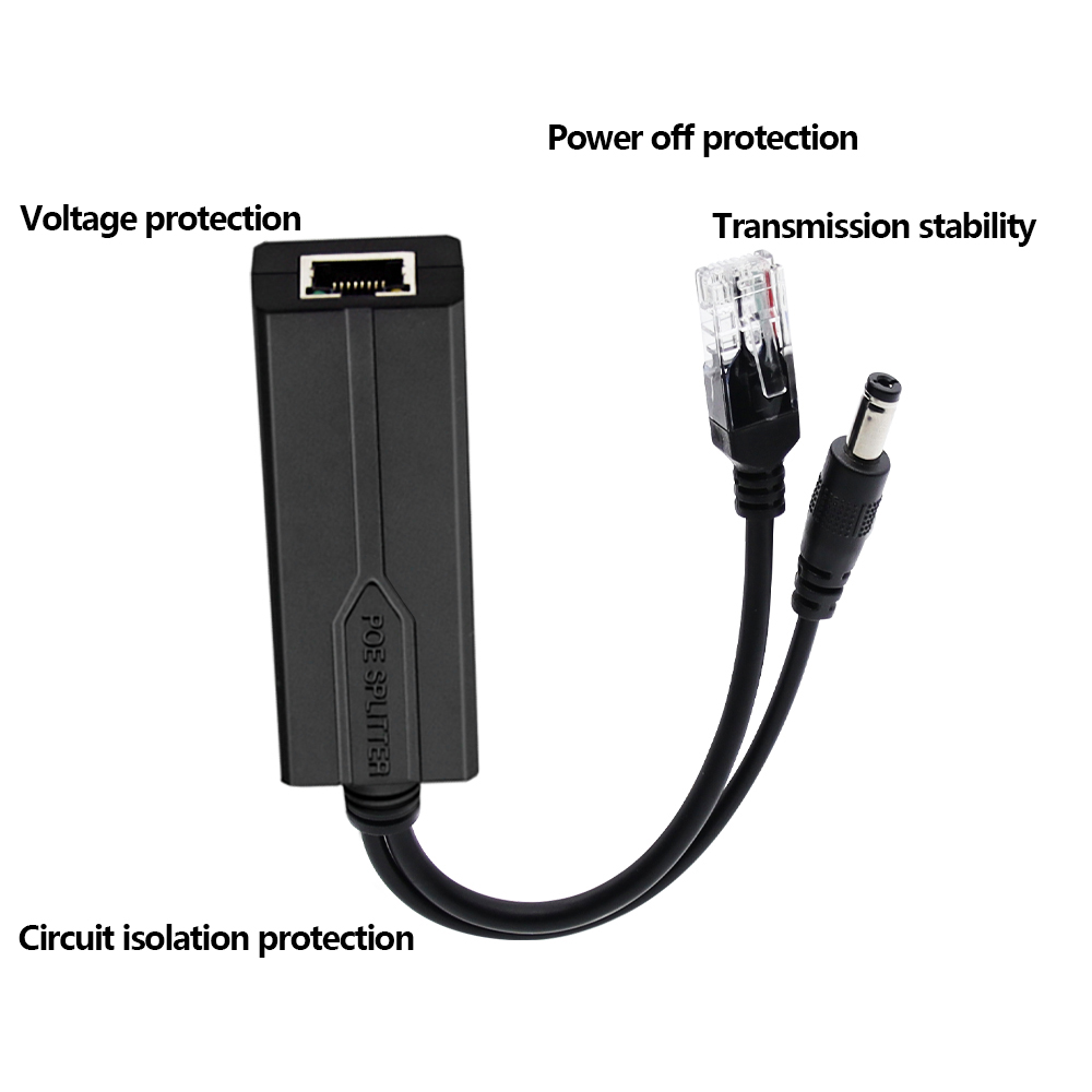POE Splitter 48V to 12V/5V IEE - Power Over Ethernet review and price