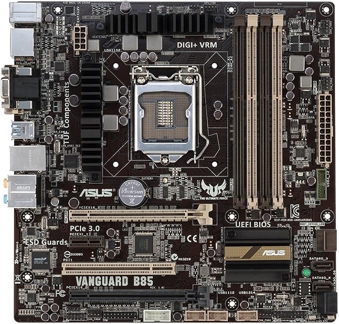 ASUS VANGUARD B85 Motherboard  - Intel Cpu Core I5 review and price