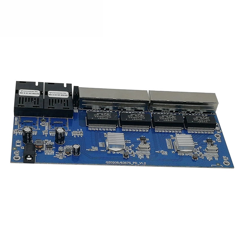 Reverse PoE Switch 8 RJ45 2 SC - Power Over Ethernet review and price